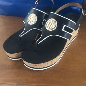 New! Tommy Hilfiger Wedge Sandals